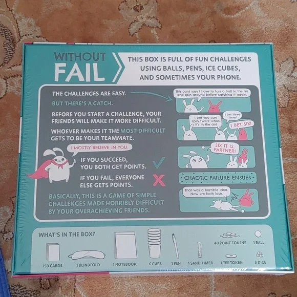 Without Fail. Unopened. Game By Exploding Kittens - Picture 2 of 2